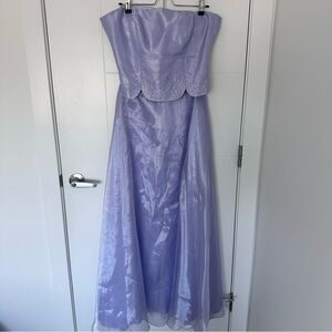 Vintage Dave and Johnny two piece gown